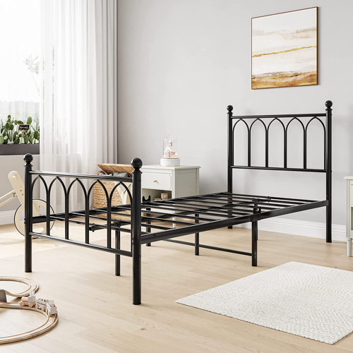 Ophelia & Co. Metal Bed Frame Wayfair.co.uk